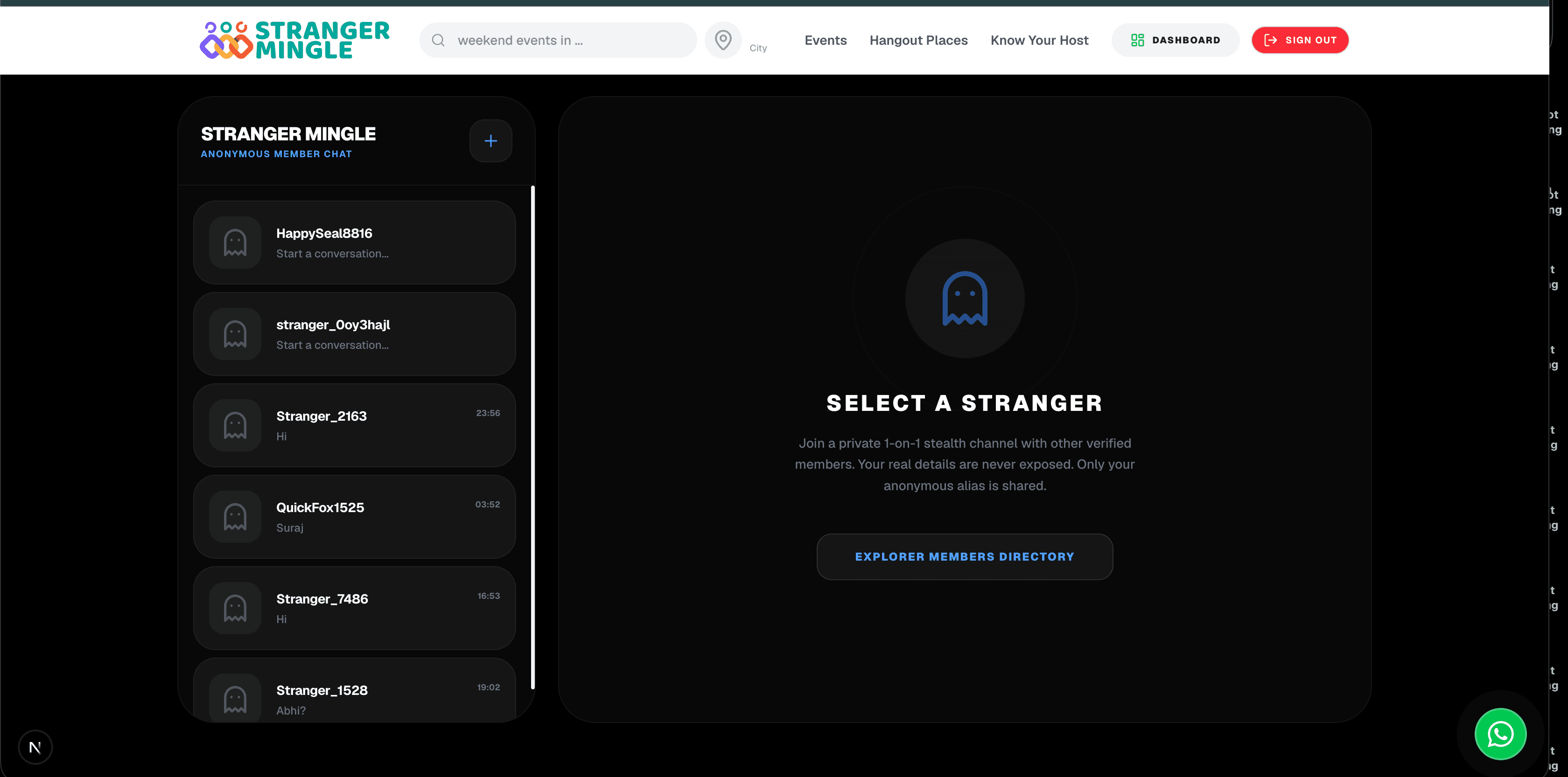How to Chat with Anonymous Members on Stranger Mingle? Discounted Memberships Are Open for Everyone