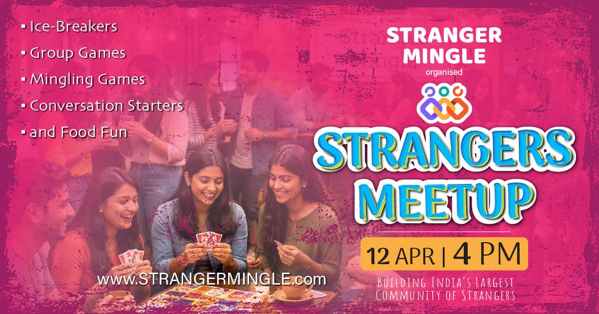 Poster of Strangers Meetup | Pune | 12 APR