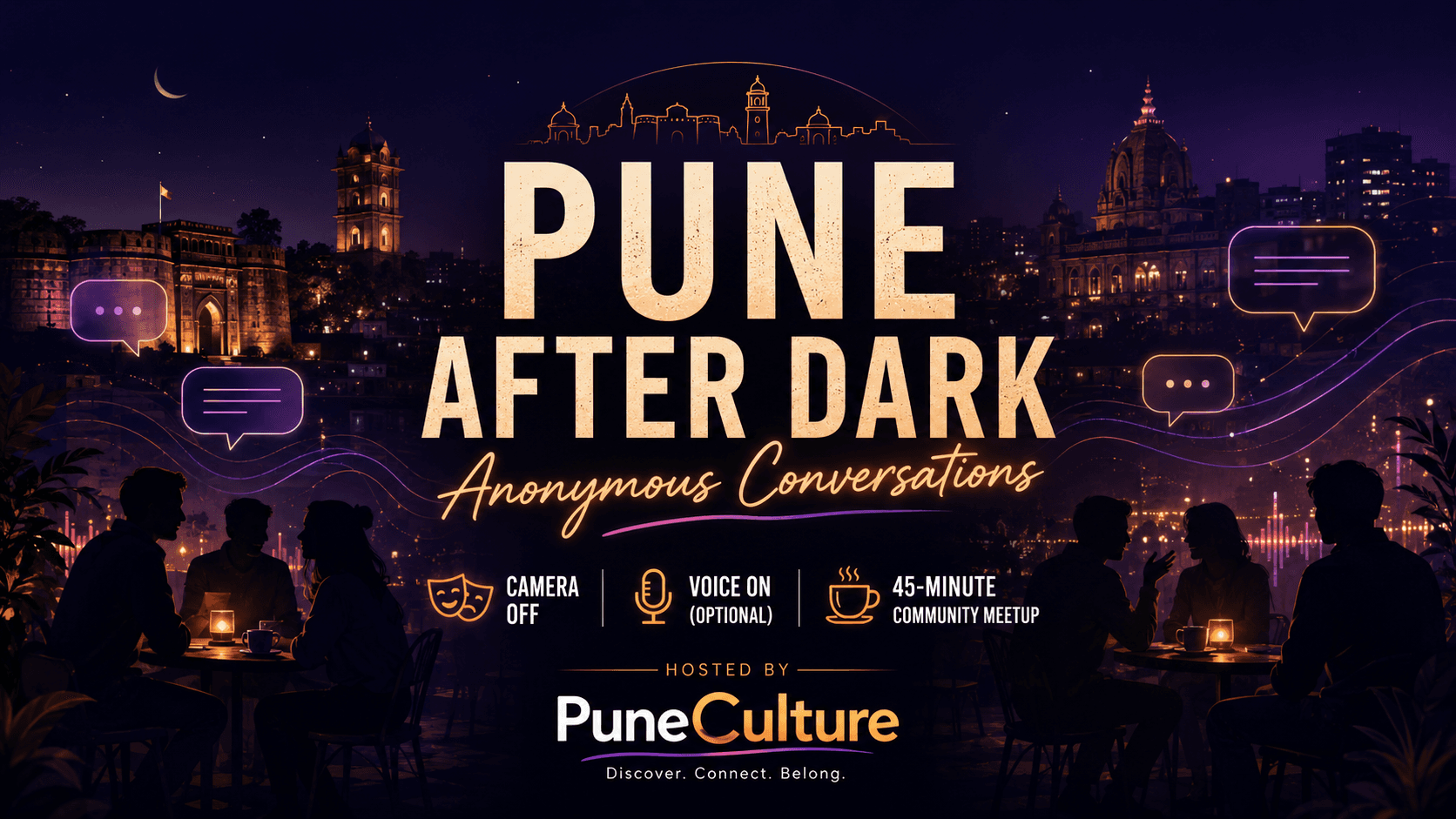 Pune After Dark: Anonymous Conversations ☕🎭
