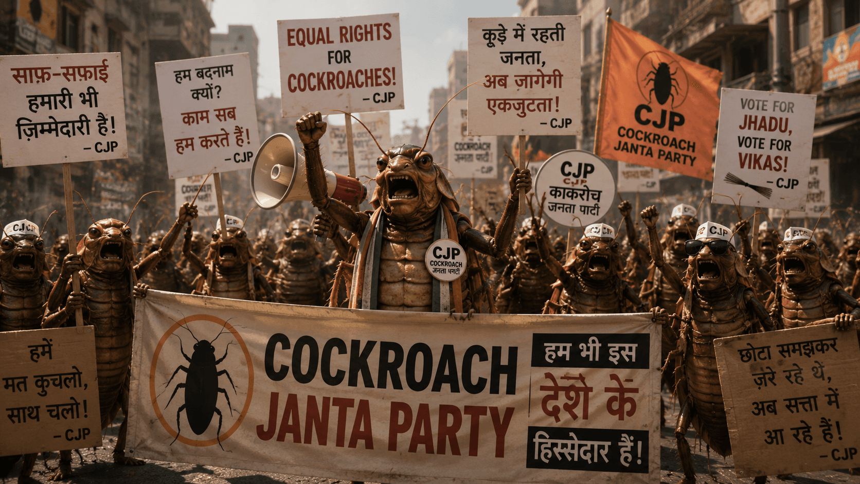 Cockroach Janta Party (CJP): When Indian Strangers Became a Movement — And Why Anonymity Matters More Than Ever