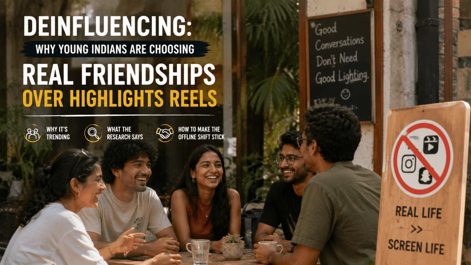 Deinfluencing Friendships: Why Some Indians Are Quitting Social Media to Make Real Connections Instead